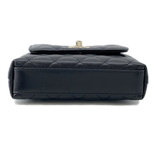 将图像加载到图库查看器中，CHANEL Matelasse Coco Handle 2way Handbag BlackAP4244 Caviar Leather Size Mini mini
