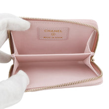 将图像加载到图库查看器中，CHANEL ★Matelasse Timeless Classic Coin Purse PinkAP2966 Caviar Leather
