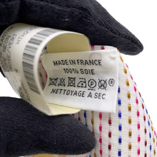 Load image into Gallery viewer, HERMES Twilly Chevaloscope Pointier White/Rose/VertH853954S Silk100%
