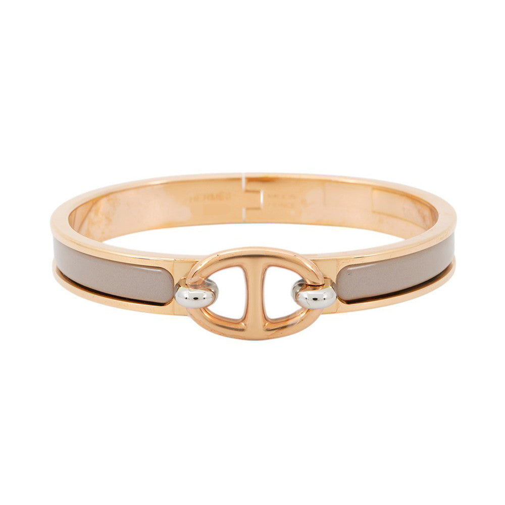 HERMES Mini Clic Chaine d'Ancre Bracelet Size PM Marong rasse209000F019 PGP Lacquer