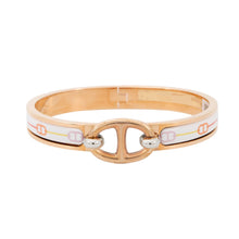 Load image into Gallery viewer, HERMES Mini Clic Chaine d&#39;Ancre Bracelet Size PM White/Multicolor209110EOD3 PGP Lacquer
