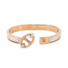 Load image into Gallery viewer, HERMES Mini Clic Chaine d&#39;Ancre Bracelet Size PM White/Multicolor209110EOD3 PGP Lacquer

