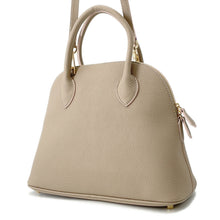 将图像加载到图库查看器中，BONAVENTURA Bonaventura Emma Bag GreigeBBGT2SP-GG Shrink Calf Leather Size 28
