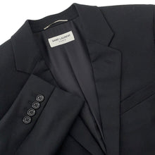 Load image into Gallery viewer, SAINT LAURENT PARIS 2B Tailored Jacket Size Chronomat 44 Black507472 Wool 100%
