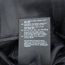 将图像加载到图库查看器中，SAINT LAURENT PARIS 2B Tailored Jacket Size Chronomat 44 Black507472 Wool 100%
