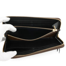 Load image into Gallery viewer, LOUIS VUITTON Portefeuille Clemence NoirM82336 Monogram Reverse Canvas

