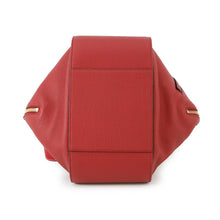 将图像加载到图库查看器中，LOEWE hammock Red387.12KN60 Leather Size Small
