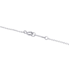 将图像加载到图库查看器中，TIFFANY&amp;Co. Metro Heart Necklace 18K White Gold
