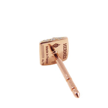 将图像加载到图库查看器中，HERMES Crew de H Stud EarringsH223504B 00 18K Pink Gold
