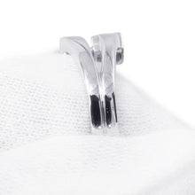 将图像加载到图库查看器中，BVLGARI Lucia Ring Size Approximately No. 12 18K White Gold
