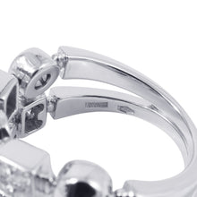 将图像加载到图库查看器中，BVLGARI Lucia Ring Size Approximately No. 12 18K White Gold
