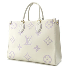 Load image into Gallery viewer, LOUIS VUITTON Onthego Latte White/LilacM23937 Monogram Empreinte Leather Size MM
