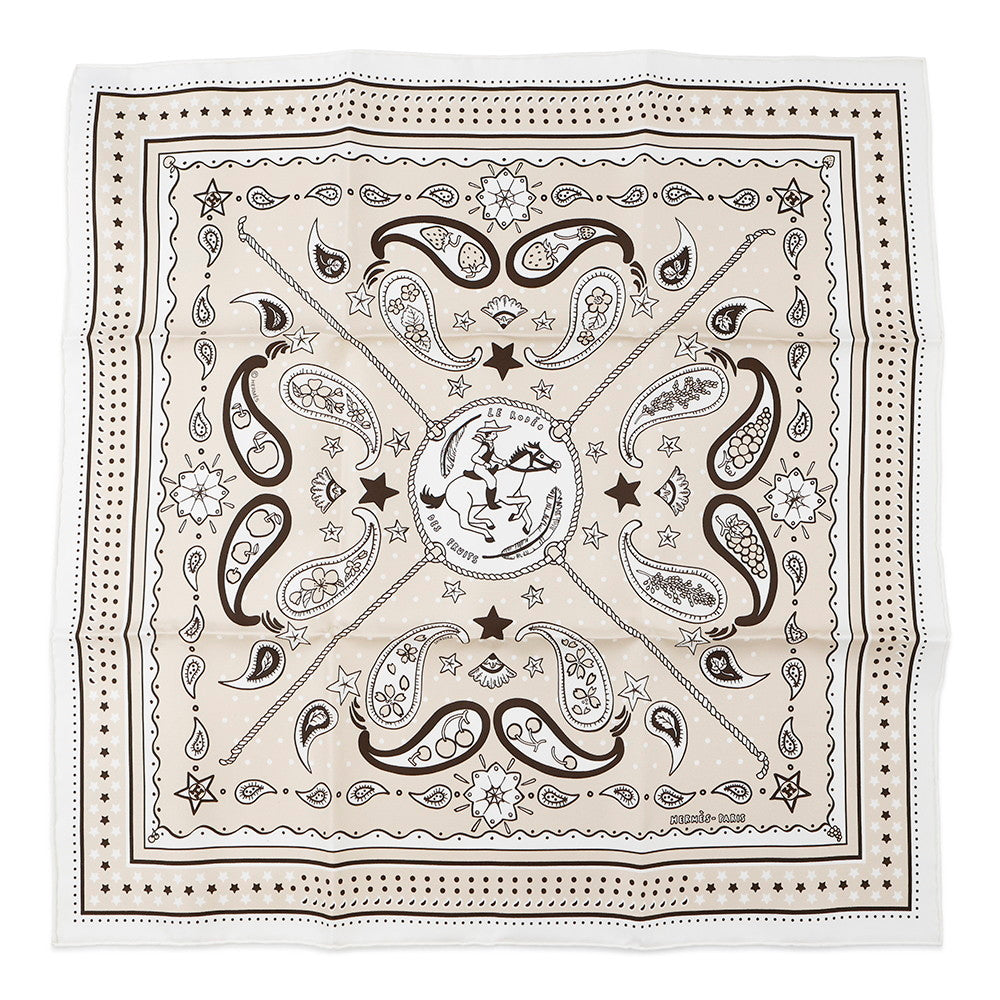 HERMES Silk Bandana 