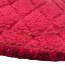 Load image into Gallery viewer, CHANEL ★Mini Matelasse Chainshoulder Red/Pink Tweed Boa Size Mini
