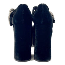 将图像加载到图库查看器中，MIUMIU Pumps Black suede Size 37
