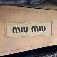 将图像加载到图库查看器中，MIUMIU Pumps Black suede Size 37
