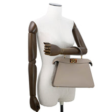 Load image into Gallery viewer, FENDI Peekaboo Icy You Beige8BN327 Calf Leather Size Small

