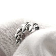 Load image into Gallery viewer, CARTIER Crash de Cartier Earrings Size MiniB8301521 18K White Gold

