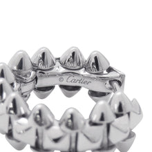 Load image into Gallery viewer, CARTIER Crash de Cartier Earrings Size MiniB8301521 18K White Gold
