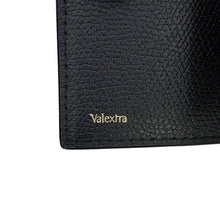 Load image into Gallery viewer, Valextra Valextra Compact Purse BlackSGNL0026028 Soft Calf Leather
