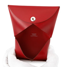 将图像加载到图库查看器中，HERMES Calvi Rouge Piman Box Calf Leather
