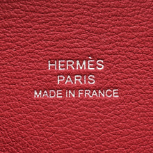 将图像加载到图库查看器中，HERMES Calvi Rouge Piman Box Calf Leather
