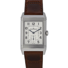 Load image into Gallery viewer, JAEGER-LE COULTRE Reverso Classic Large Small Seconds H45.6mmxW27.4mm Stainless Steel Leather Silver DialQ3858522
