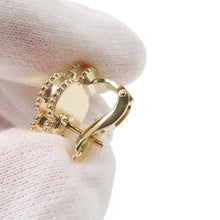 Load image into Gallery viewer, Van Cleef &amp; Arpels Vintage Alhambra Guilloched EarringsVCARP3JL00 18K Yellow Gold
