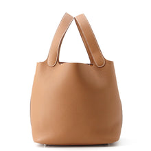 将图像加载到图库查看器中，HERMES Picotin Lock Gold Taurillon Clemence Size MM
