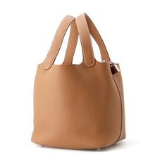 将图像加载到图库查看器中，HERMES Picotin Lock Gold Taurillon Clemence Size MM
