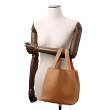 将图像加载到图库查看器中，HERMES Picotin Lock Gold Taurillon Clemence Size MM
