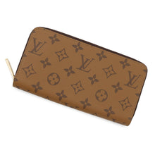 将图像加载到图库查看器中，LOUIS VUITTON ★Zippy Wallet NoirM82444 Monogram Reverse Canvas
