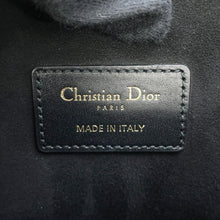Load image into Gallery viewer, Dior C&#39;est Dior CD Embossed Bag BlackM2271UBHA Calf Leather Size Medium
