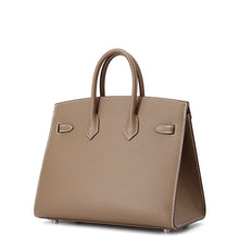 将图像加载到图库查看器中，HERMES Birkin Sellier Etoupe Epsom Size 25
