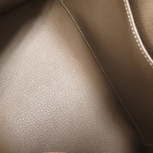 将图像加载到图库查看器中，HERMES Birkin Sellier Etoupe Epsom Size 25
