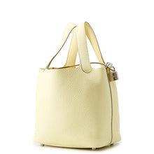 将图像加载到图库查看器中，HERMES Picotin Lock Jaune Milton Taurillon Clemence Size PM
