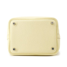 将图像加载到图库查看器中，HERMES Picotin Lock Jaune Milton Taurillon Clemence Size PM
