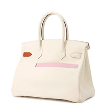 将图像加载到图库查看器中，HERMES Birkin Colormatic Nata/Cuivre/Lime/Mauve Sylvestre/Blue Brume/Chai Swift Leather Size 30
