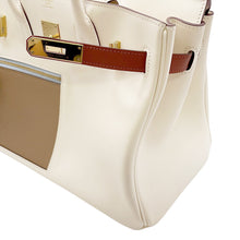 将图像加载到图库查看器中，HERMES Birkin Colormatic Nata/Cuivre/Lime/Mauve Sylvestre/Blue Brume/Chai Swift Leather Size 30
