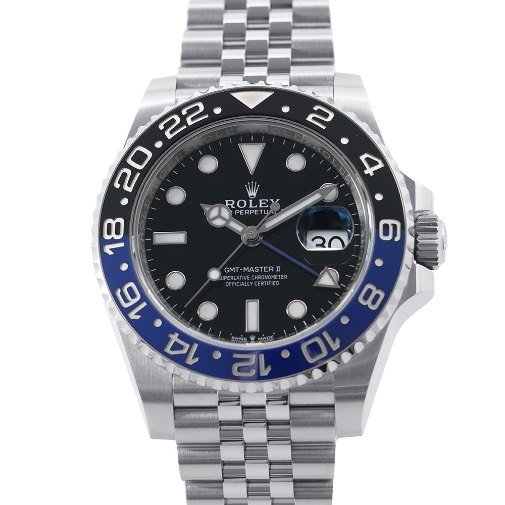 ROLEX GMT Master II W40mm Stainless Steel Black Dial126710BLNR