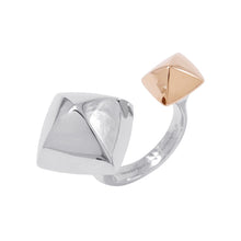 Load image into Gallery viewer, HERMES Medor Ring Size 58/#18 SV925 K18PG
