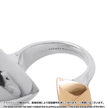 Load image into Gallery viewer, HERMES Medor Ring Size 58/#18 SV925 K18PG
