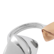 Load image into Gallery viewer, HERMES Medor Ring Size 58/#18 SV925 K18PG
