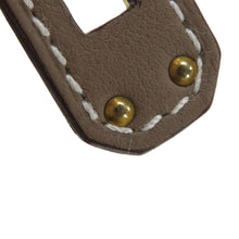 Load image into Gallery viewer, HERMES Kelly Twist Bracelet Size T3 Etoupe Swift Leather
