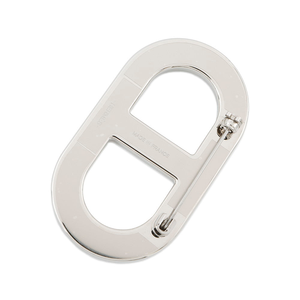 HERMES　エルメス　Chaine d'Ancre Badge ブローチ HERMES】シェーヌダンクルブローチChaine d'Ancre エルメス