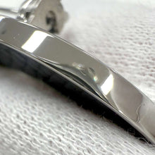 将图像加载到图库查看器中，HERMES Chaine d&#39;Ancre Brooch Black Metal Epsom
