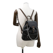 Load image into Gallery viewer, LOUIS VUITTON Montsouris Vibe NoirM12587 Lamb Leather Size PM
