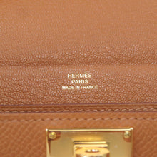 将图像加载到图库查看器中，HERMES Kelly Multi Pocket Gold Epsom
