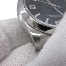 将图像加载到图库查看器中，ROLEX Oyster Perpetual W36mm Stainless Steel Black Dial116000
