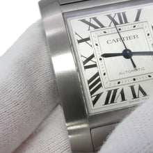 将图像加载到图库查看器中，CARTIER Tank Francaise LM H36.7mmxW30.5mm Stainless Steel Silver DialWSTA0067
